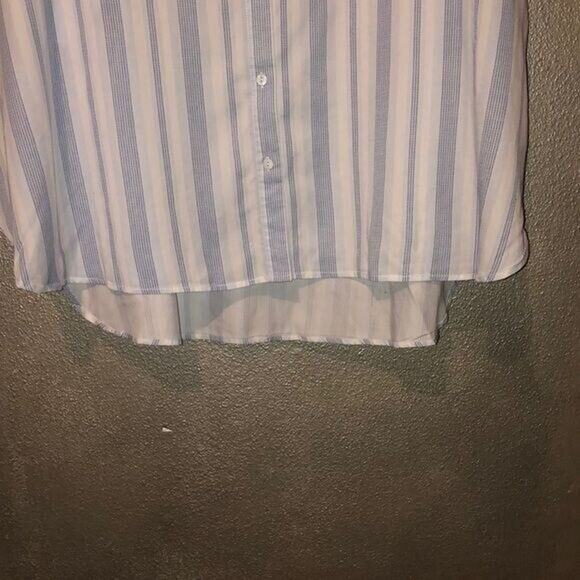 Caffe Marrakesh Sleeveless Tensile Stripe Dress Large NWT - Picture 4 of 11